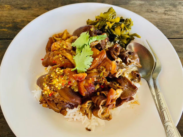 🌟ข้าวขาหมูเนื้อนุ่มเด้งอร่อยแนะนำ