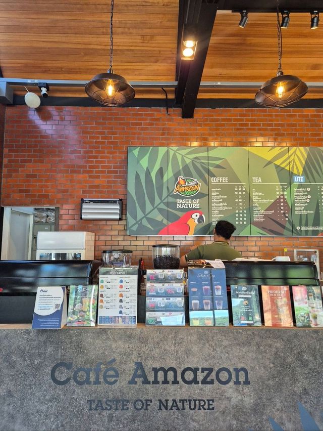 Café Amazon ปตท.นาหม่อมปิโตรเลียม @ สงขลา