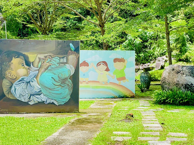 A green sanctuary where you can relax. 😎 👫❤️😍