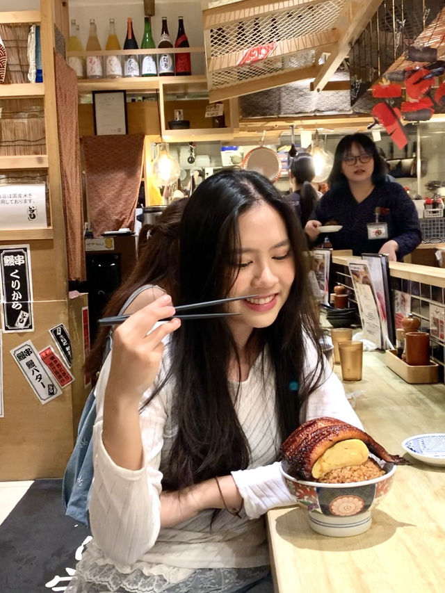 ข้าวหน้าปลาไหลที่ใครมาชิมก็ต้องชอบที่โอซาก้า