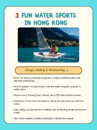3 Fun water sports in Hongkong 🇭🇰