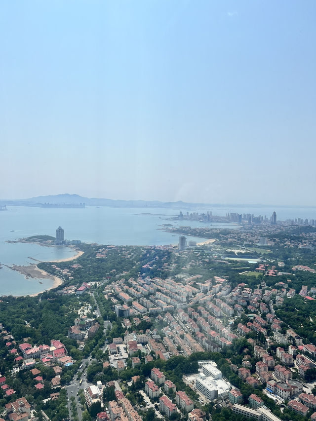A Breath-taking Panoramic View in Qingdao 🌊🏙️ A Breath-taking Panoramic View in Qingdao 🌊🏙️