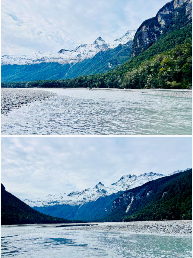 【新西蘭】雪峰與急流之間，冬日 Dart River 噴射快艇冒險記