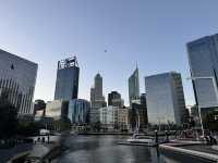Perth City- Elizabeth Quay and Bell Tower