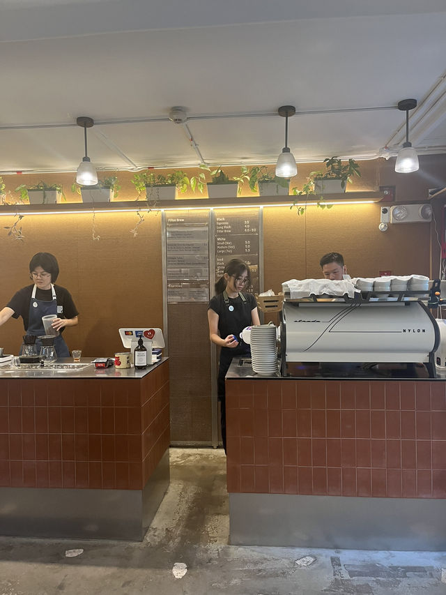 Cafe at the residential area 