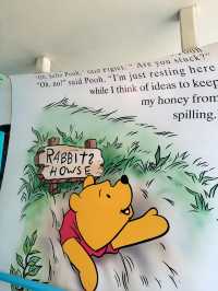 นั่งเครื่องเล่น Winnie the pooh