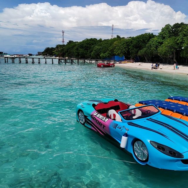 馬達京島最靚海灘秋千打卡🏖