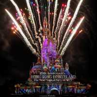 พลุฉลอง 20 ปี Hong Kong Disneyland  คือพีคมาก