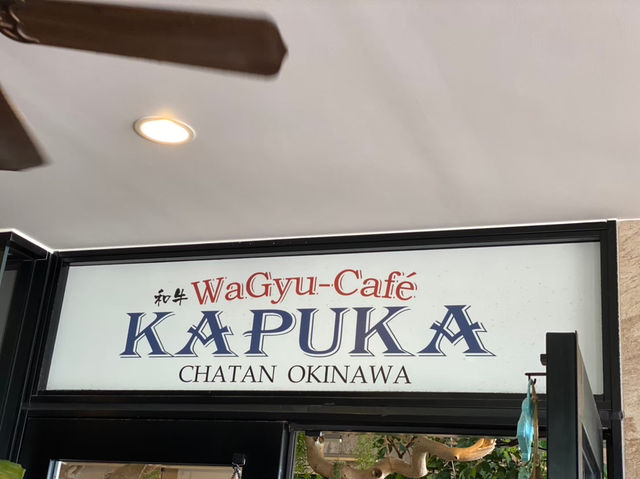 【沖縄•北谷】目の前は海！絶景で超絶美味しい和牛カフェ🐄💛