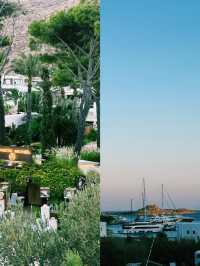 황금빛 석양이 물든 마을, 산토리니 이아