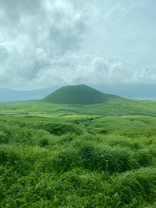 熊本熊與阿蘇火山