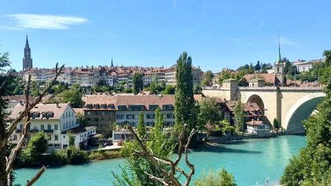 Switzerland: The Stunning River Bridge in the Heart of Bern — traveler post in Styria