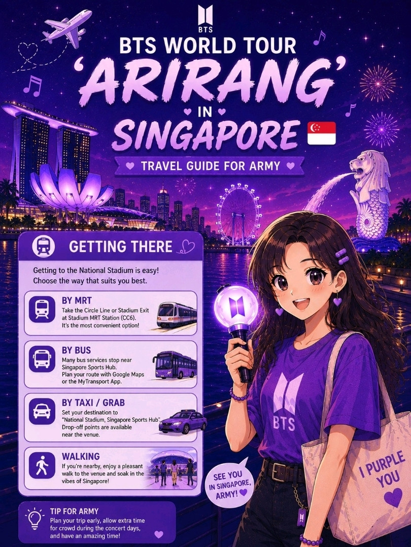 BTSワールドツアー「ARIRANG」シンガポール公演🇸🇬 | Trip.com