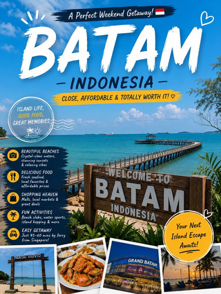 🇮🇩 Batam Travel Guide | The Perfect Weekend Getaway from Singapore & Malaysia✨