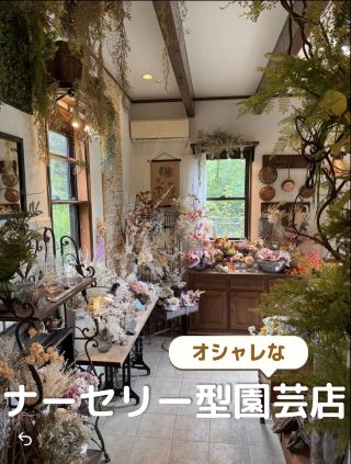 オシャレなナーセリー型園芸店