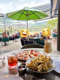愉景灣海濱Chill爆西餐！ONA：松露薯條＋辣肉腸Pizza，人均$250嘆盡異國風情 🍕🍟