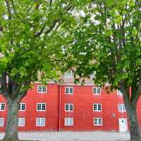 Red Houses in the Kastellet Fortress 🏡 