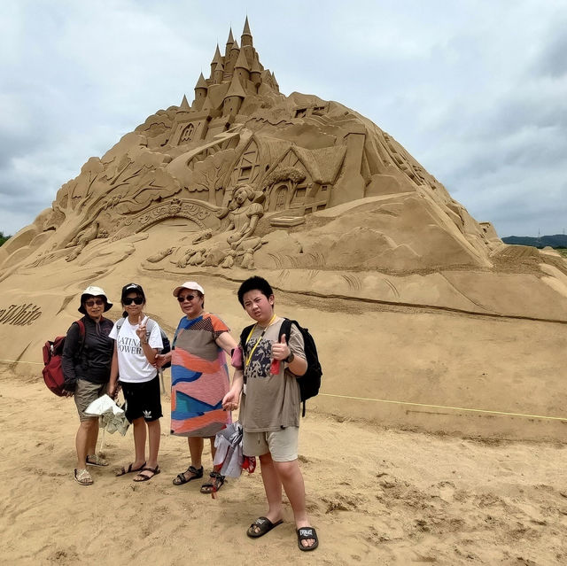 福隆國際沙雕藝術季：迪士尼百年慶典
