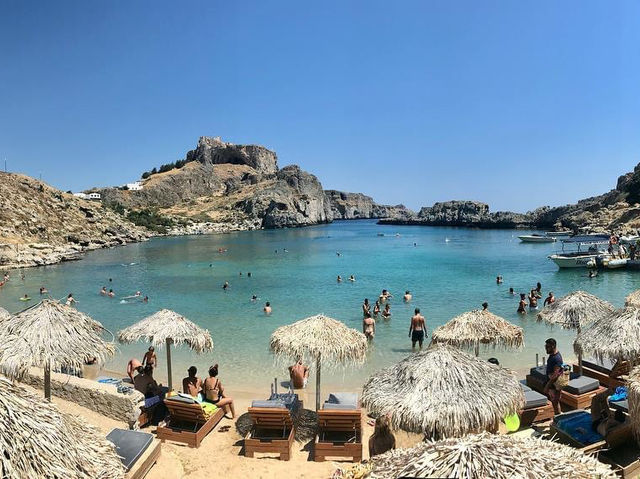 Saint Paul beach Rhodes 🗺️