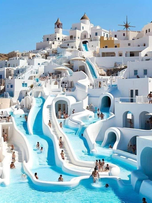 Santorini Splendor: Aegean Dreams☀️🌊