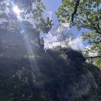 Cathedral caves the Lake District 