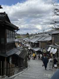 japanese style starbucks, kyoto streets