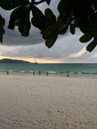 The northern beaches of the west coast of Phuket Island