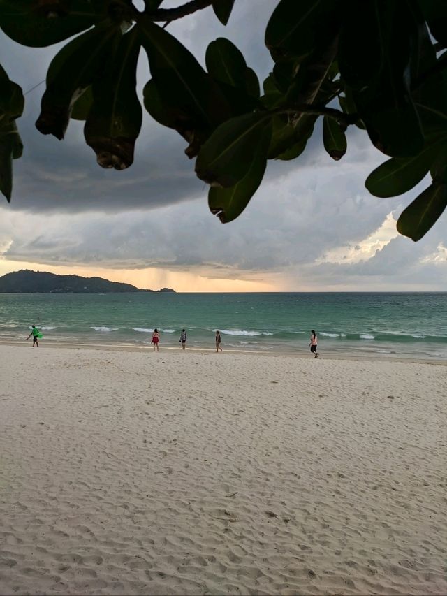The northern beaches of the west coast of Phuket Island