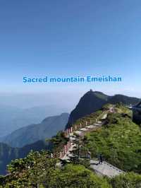 Sacred Emeishan mountain