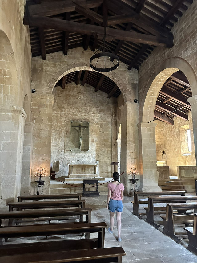 Visiting the Gladiator movie film location in Pienza Tuscany