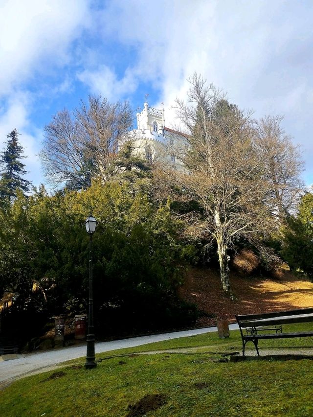 Trakošćan Castle: A Gothic Halloween Gem