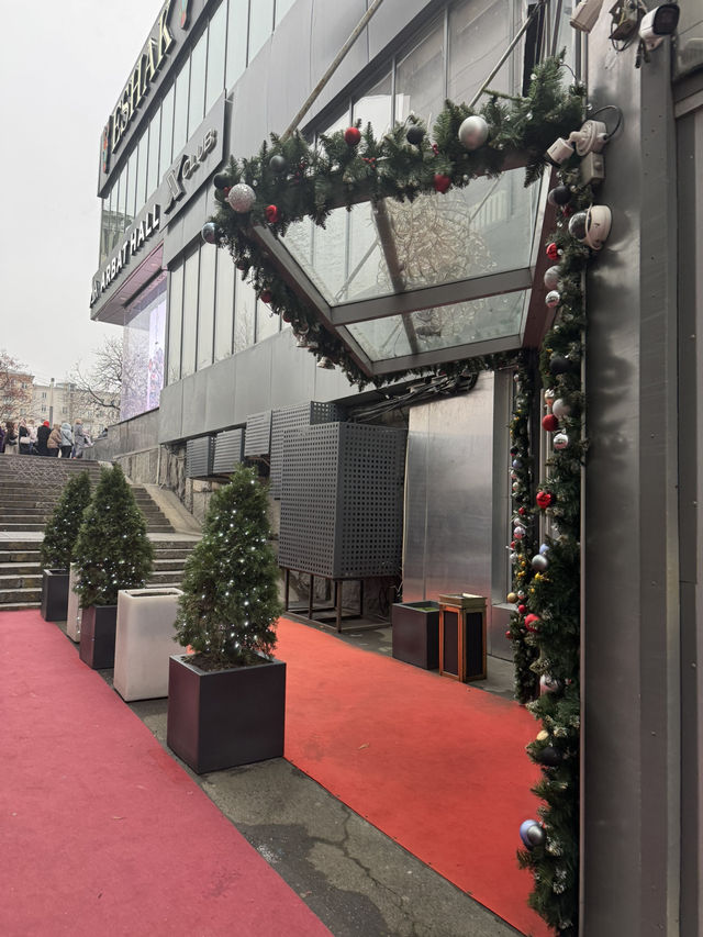 Walking places with night life in Arbat street Moscow Walking places with night life in Arbat street Moscow