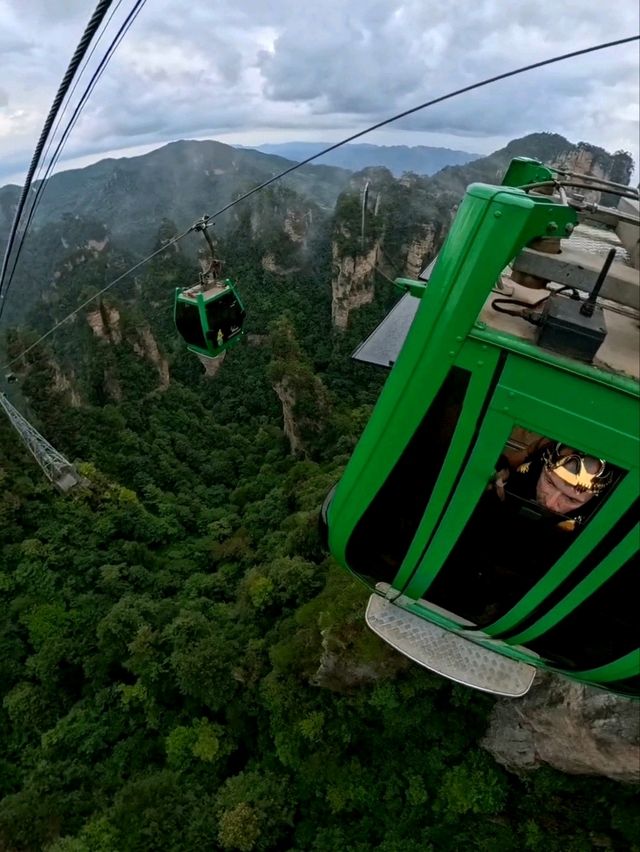 Антитолповый маршрут по Zhangjiajie Антитолповый маршрут по Zhangjiajie