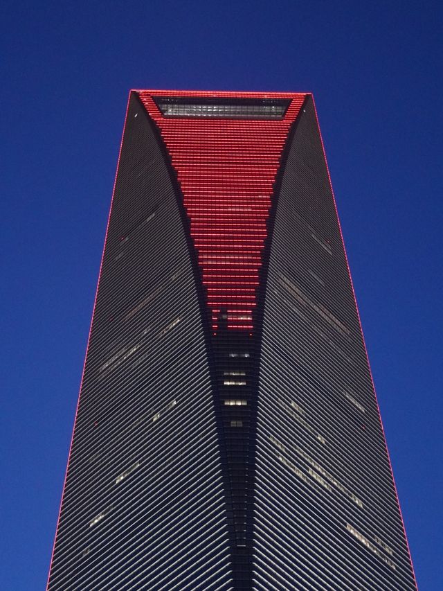 Nighttime Walk in Pudong's Lujiazui