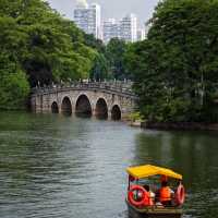 放假去邊玩❓短途遊玩好推薦🏞️『廣州•東山湖公園』