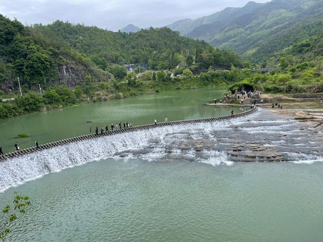 浙江泰順南浦溪享受山裡的漫時光