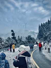 不是北海道！是在廣東清遠雲冰山