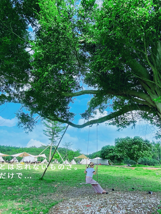 無意中闖入宮崎駿動畫般的營地🏕️