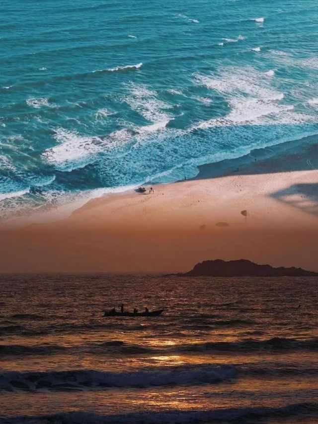 誰懂啊！我在惠州雙月灣玩，這裡的海美到我失語！