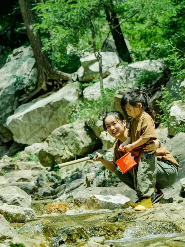 Jinan Strolling with Kids | July Yaoxiang Forest Park, truly a divine place
