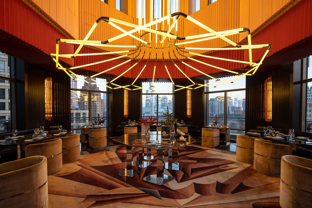 Upon the Suzhou River, the Shanghai Suning Bellagio Hotel with an exceptional view.
