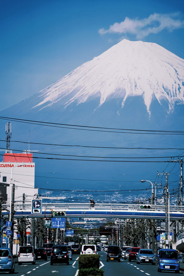 別擠河口湖了！這座小眾城市看富士山更美！