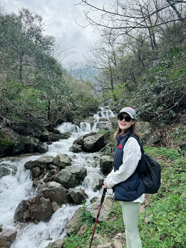 徒步宣城寧國鐵匠山|一路上的瀑布真的好美