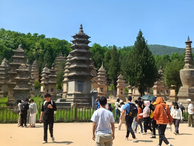 世界文化遺產塔林-登封市嵩山少林寺景區