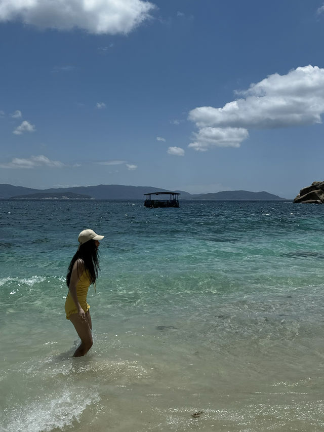 三亞百福島 絕美玻璃海 浮潛聖地