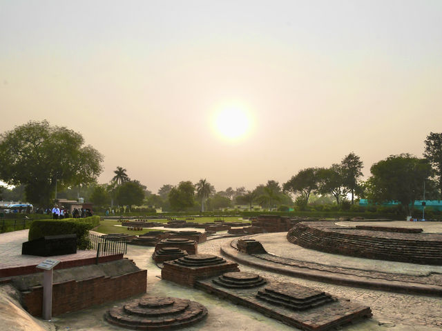 🇮🇳鹿野苑｜原來佛陀就是在這裡成佛的啊！