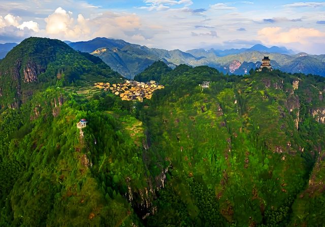 火山口上的千年古村：周宁陈峭村