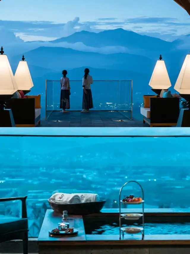 愛馬仕民宿！在懸崖上泡火山溫泉！