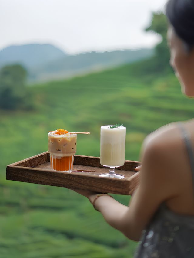 杭州｜龍井茶山上的仙境下午茶，只此青綠。