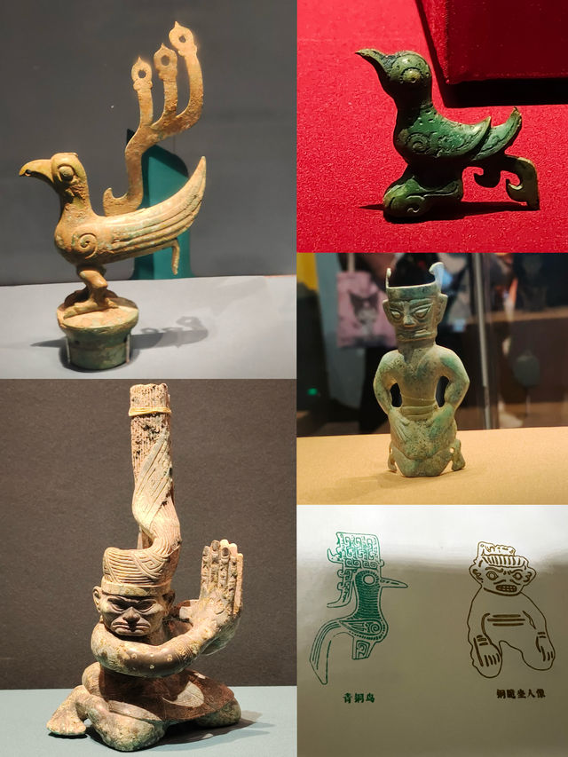 跟著北京三星堆專屬印章去逛展。